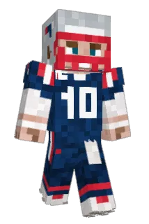 Mautente Minecraft avatar full body