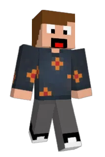 MaxTheBrain Minecraft avatar full body