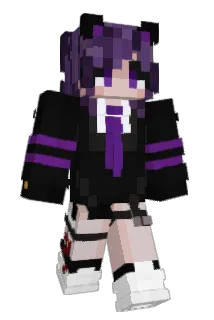MaybkChan Minecraft avatar full body
