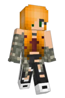McCombed Minecraft avatar full body
