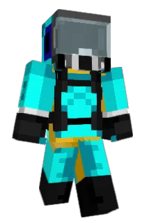 McCrypto Minecraft avatar full body