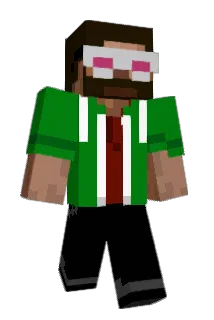 McDX Minecraft avatar full body