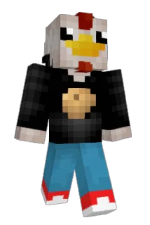 McRubber Minecraft avatar full body