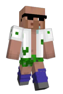 McVillag Minecraft avatar full body