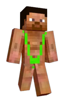 MeBimboMan Minecraft avatar full body