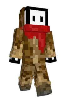 MeEmerald Minecraft avatar full body
