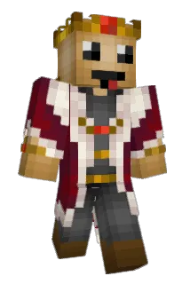 MeKingPotato Minecraft avatar full body