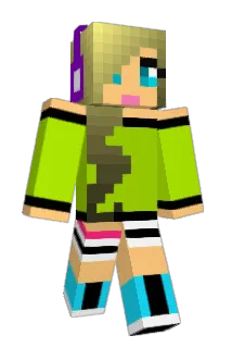 MeaganElise Minecraft avatar full body