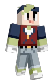 MeanBeanZone Minecraft avatar full body