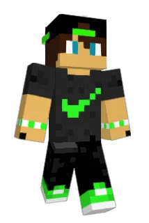 Meangun Minecraft avatar full body