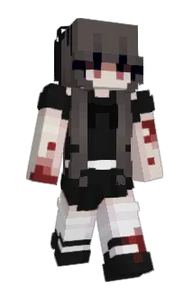 MeanieBun Minecraft avatar full body