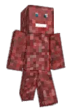 Meatsplat Minecraft avatar full body