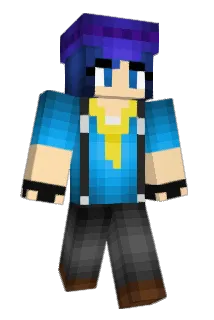 Mechaky Minecraft avatar full body