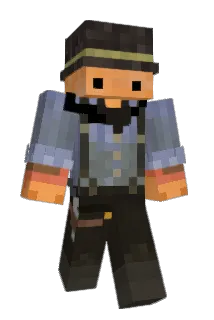 Med1ake Minecraft avatar full body