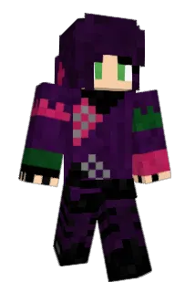 Medalinis Minecraft avatar full body