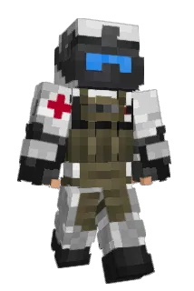 MedicSoldier Minecraft avatar full body