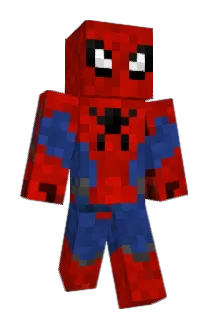 Medienspuernase Minecraft avatar full body