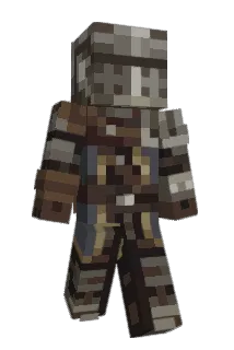 Medioqur Minecraft avatar full body