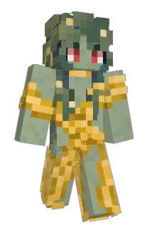 MeduZaCam Minecraft avatar full body