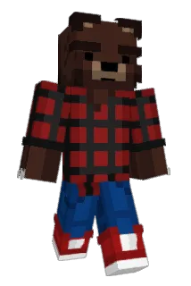 Medvidka Minecraft avatar full body
