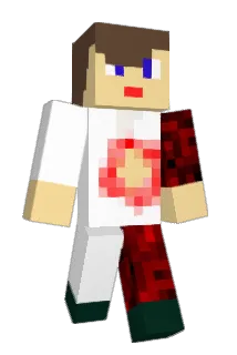 Mefina Minecraft avatar full body