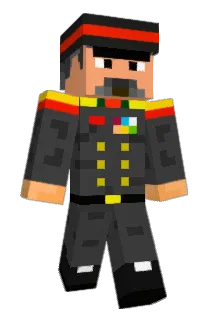 MegaGinge Minecraft avatar full body