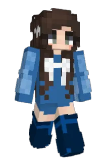 MegaKawaiiXx Minecraft avatar full body