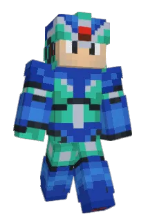 MegaManXYT Minecraft avatar full body