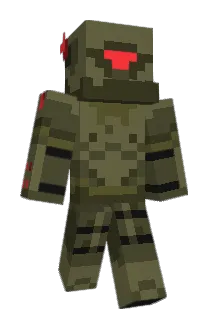 MegaT3ch Minecraft avatar full body