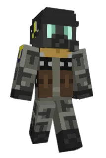 MegabotK Minecraft avatar full body