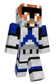 Megacombatent Minecraft avatar full body