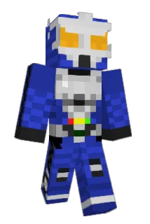 Megamanxzero Minecraft avatar full body