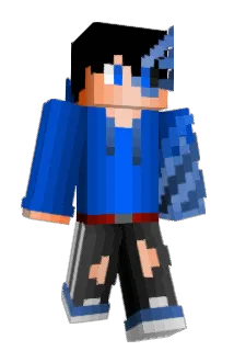 Megamigraine Minecraft avatar full body