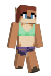 Megamums Minecraft avatar full body
