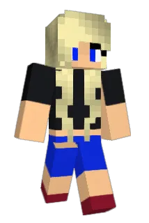 Megankittypooka Minecraft avatar full body