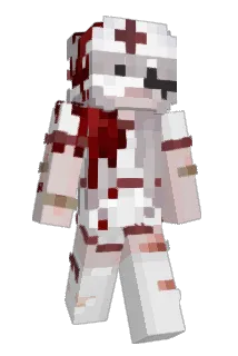 Megannx Minecraft avatar full body