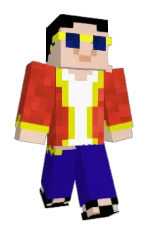 Megatmomo Minecraft avatar full body