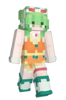 Meghi Minecraft avatar full body