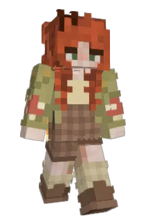 Megimooworld Minecraft avatar full body