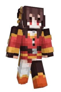 MeguminEli Minecraft avatar full body