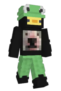 Meguwin Minecraft avatar full body
