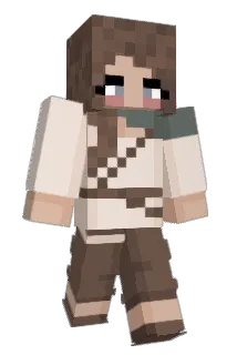 Megzie_x Minecraft avatar full body