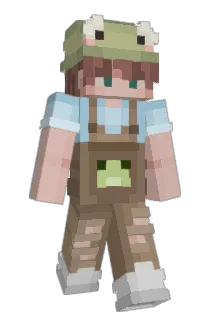 MehaMoo Minecraft avatar full body