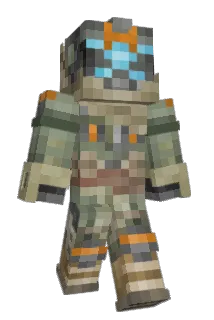 Mehael Minecraft avatar full body