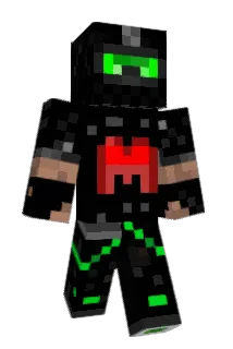 MehanoMan Minecraft avatar full body