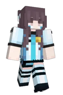 Mei_Megane Minecraft avatar full body