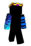 Meibblue Minecraft avatar full body
