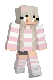 Melancholisch Minecraft avatar full body