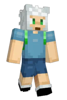 Melancolx Minecraft avatar full body