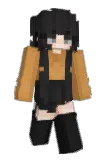 Melania Minecraft avatar full body